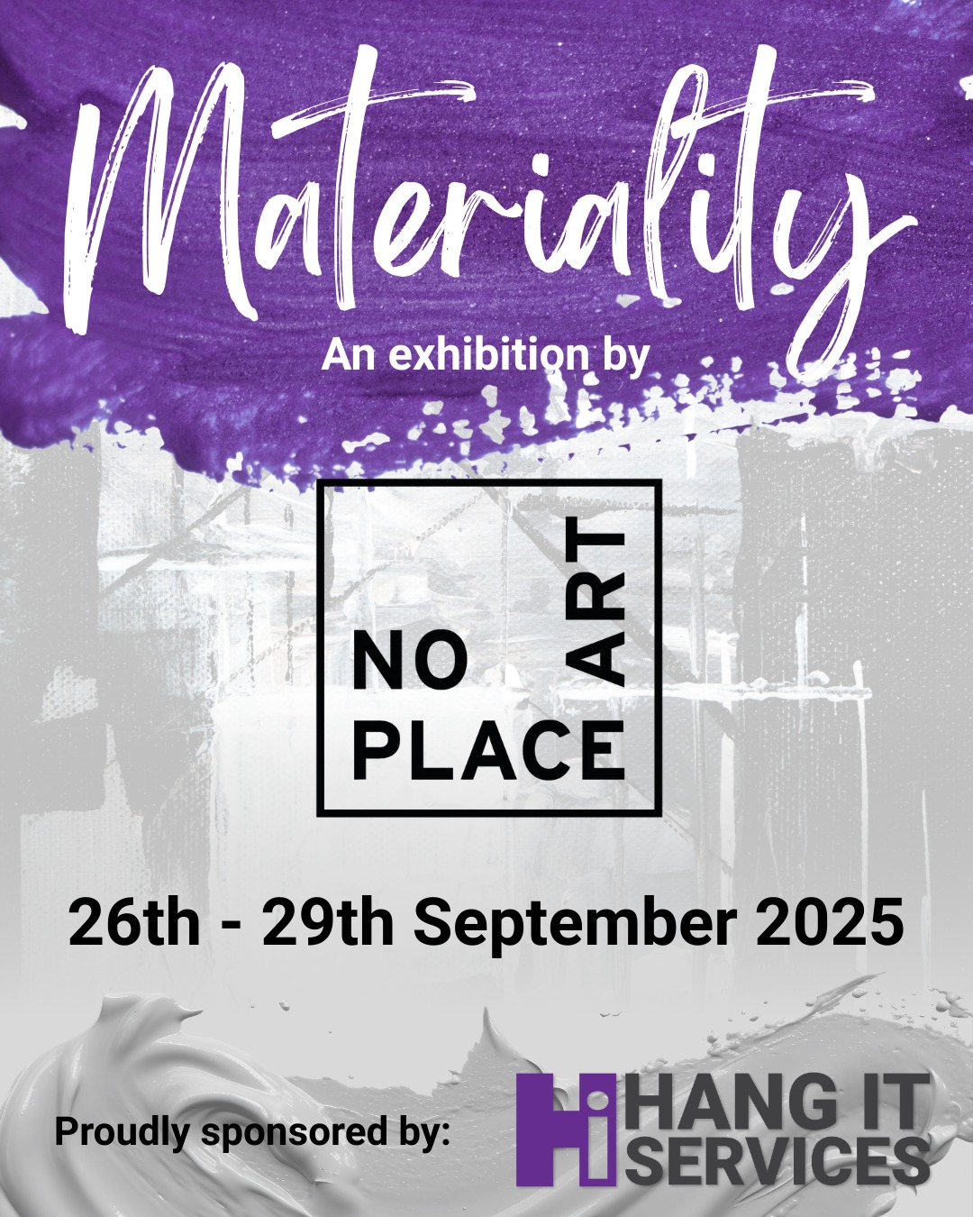 We’re excited to announce this fantastic exhibition arranged by our friends at No Place Art. Head down to The Handbag Factory, Vauxhall, London, SE11 5RB.
For more information, head over to: www.noplaceart.com
#artexhibition #art #london #vauxhall #noplaceart