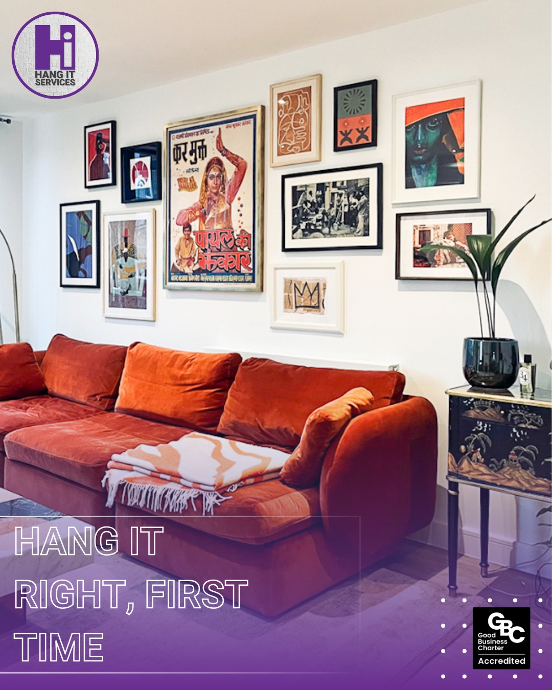 It's all in the details. ✨ Achieving a perfectly curated and accurate gallery wall like this takes precision. At Hang It Services, we sweat the small stuff so you don't have to. Canvases, multi-piece arrangements, or single works—we guarantee the most flawless installation every single time. Let us help you elevate your home today.
🌍 www.hangitservices.co.uk 📞 0333 011 6675
#ArtHanging #MirrorHanging #Art #ArtServices #London #Berkshire #Oxfordshire #Surrey #Hertfordshire