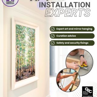 Put down the spirit level and step away from the hammer! 🔨🚫

Nothing ruins the vibe of a room like a crooked frame or a mirror that’s just a little bit off-centre. Whether you’ve just moved in or you’re refreshing your gallery wall, we take the stress out of installation.

Our team doesn't just "hang" art—we install it with precision and safety in mind.

✅ Laser-straight alignment
✅ Secure fixings for all wall types
✅ Professional eye for placement

Ready to transform your walls? Get in touch today!

#GalleryWall #HomeInspo #MirrorHanging #InteriorDesign #PrecisionWork #HangItServices #London #Berkshire #Oxfordshire #Surrey