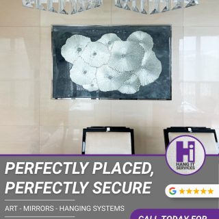 The Art of the Precision Install. ✨

When you have statement pieces and delicate surfaces, trust is everything. This dramatic 3D metal work was installed on a polished tiled wall—a challenge that requires specialised tools, expert handling, and a meticulous eye for detail.

At Hang It Services, we focus on total structural security, especially for the most awkward and high-value items. We ensure your collection is placed in perfect harmony with your space, without a second thought for the engineering holding it there.

🔹 Specialist Mirror & Art Installation
🔹 Technical Experts for Tiled, Plaster & Delicate Surfaces
🔹 White-Glove Residential Service

Elevate your space with total peace of mind.
🌐 www.hangitservices.co.uk
📞 0333 011 6675

#ArtInstallation #LuxuryInteriors #InteriorDesign #PropertyDevelopment #ArtCuration #TiledWalls #BespokeHanging #HangItServices #LondonDesign