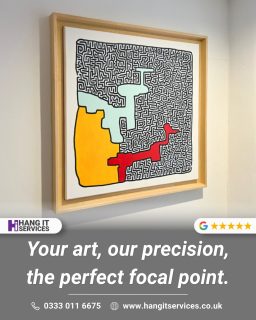 Your art deserves the perfect spotlight. 🖼️✨

A stunning piece of art only truly shines when it is installed with absolute precision. Whether it is a bold contemporary canvas or a heavy statement mirror, the placement is what transforms a house into a home.

At Hang It Services, we take the guesswork out of the process. We use specialist tools and technical expertise to ensure your focal point is level, secure, and aligned perfectly with your room's aesthetic.

Art Installation Made Effortless.

Book your professional installation:
📞 0333 011 6675
🌐 www.hangitservices.co.uk

#HangItServices #ArtInstallationMadeEffortless #InteriorDesign #ArtHanging #FocalPoint #ProfessionalArtHanging #SouthOfEngland #InteriorStyling #London