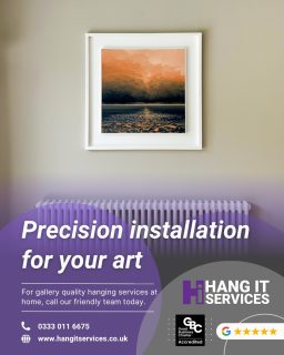 Your art took time to choose. It deserves to be hung properly.
Hang It Services provides gallery-quality installation in your home or commercial space — no guesswork, no damage, no stress.
Call or message today for your quote.
📞 0333 011 6675 | 🌐 hangitservices.co.uk
#ArtInstallation #HomeInteriors #InteriorDesign #ArtLovers #WallArt #HomeDecor #PictureHanging #HangItServices #GalleryWall #UKInteriors
