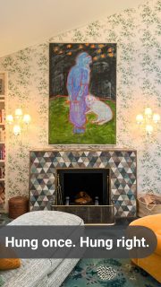 One piece, one wall, one painting that lifts the room.
The brief was straightforward — a large contemporary canvas above a tiled fireplace. The wall said otherwise: lath-and-plaster, old, brittle. A picture hook would have brought it down by the end of the week.
So we mapped it, drilled into the studs, used specialist anchors, and the painting hasn't moved a millimetre since.
Art Installation Made Effortless.

📞 0333 011 6675 🌐 hangitservices.co.uk
#HangItServices #ArtInstallationMadeEffortless #PictureHanging #LondonInteriors #InteriorDesign #StatementArt #GalleryWall #PerfectlyPlaced #London #Berkshire #Oxon #Bucks