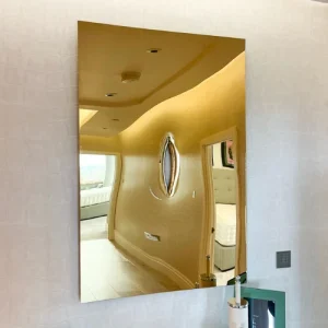 Golden mirror