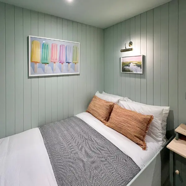 Children in Need DIY SOS Special - Art installed in a bedroom