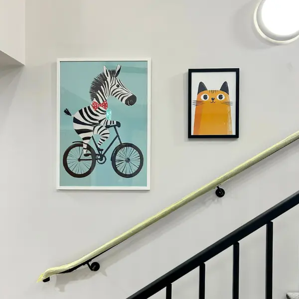Children in Need - Installed art on the stairwell