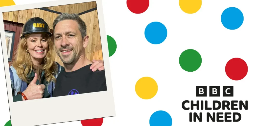 Children in Need DIY SOS. Hang It MD with designer Gaby.